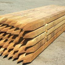Poteau en Chêne carré
